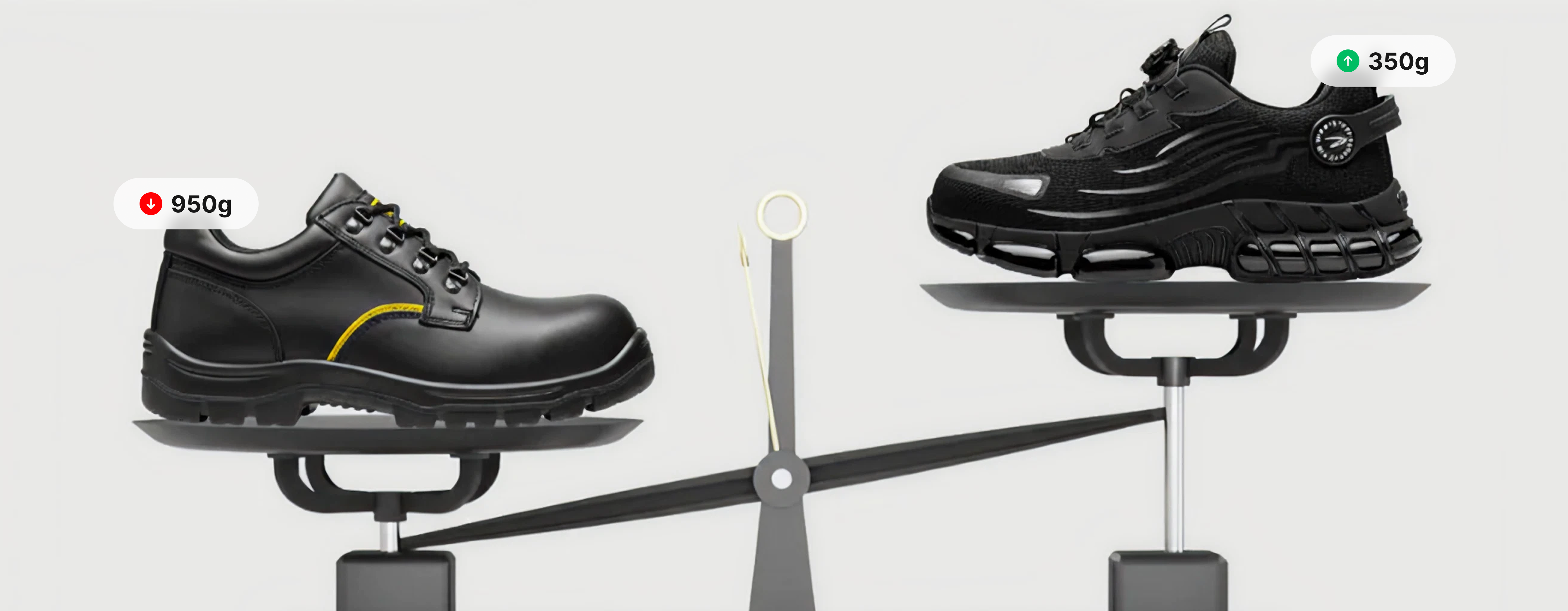 <p><strong>45 % leichter.<br/></strong>100 % mehr Komfort.</p>